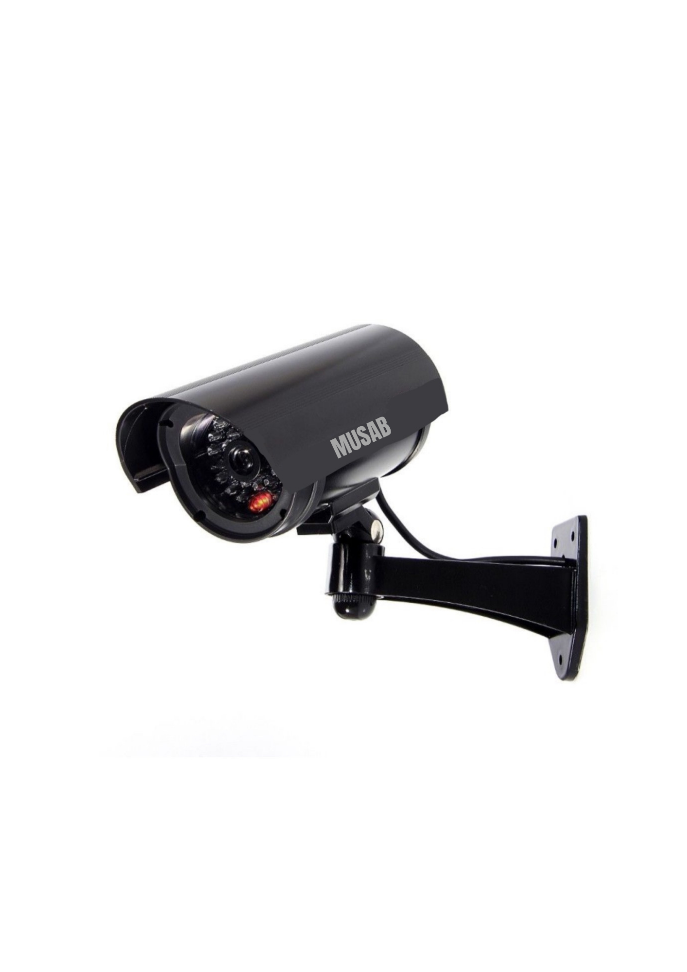 Musab CCTV Security Camera with IR Wireless Flashing Red LED